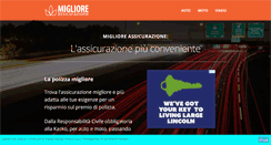 Desktop Screenshot of miglioreassicurazione.com